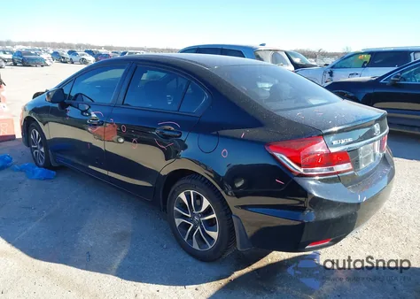 2014 Honda Civic Ex from USA, damaged, VIN 19XFB2F8XEE245660